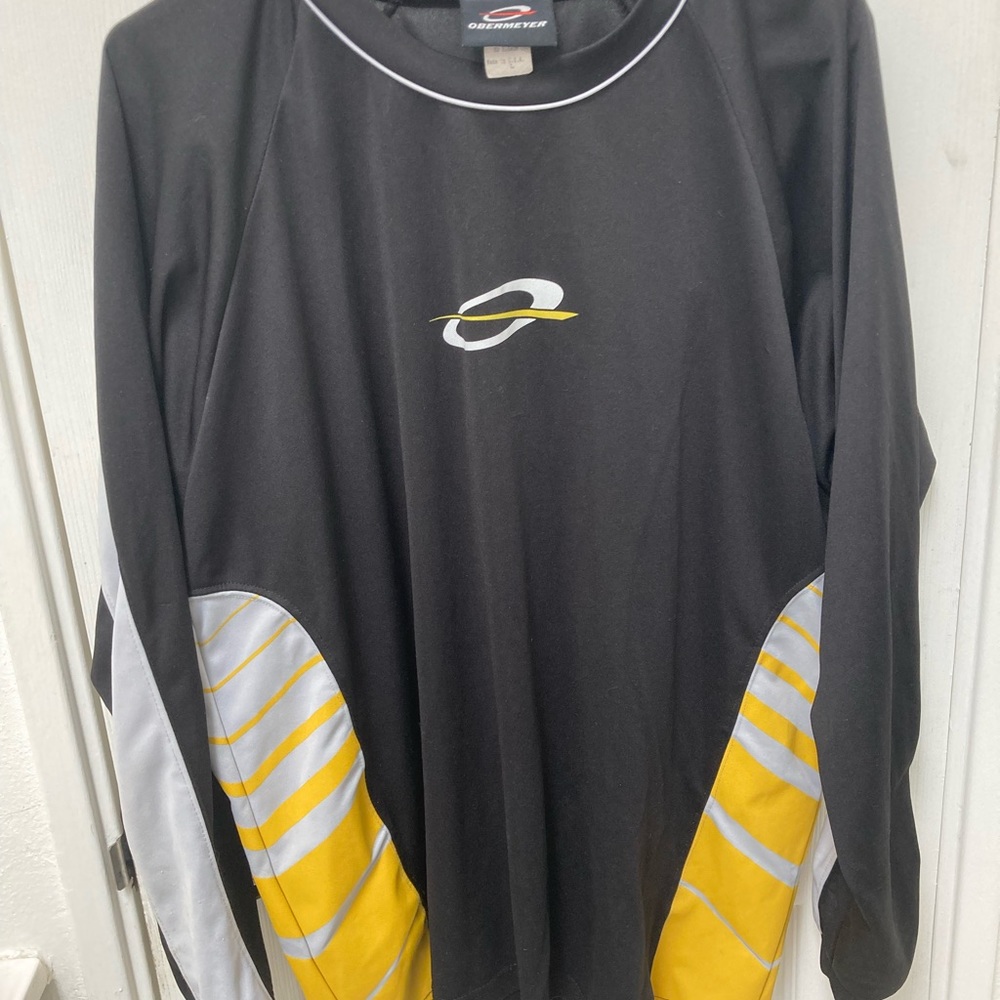 Vintage made in USA Obermeyer Long Sleeve Active Shirt size Large